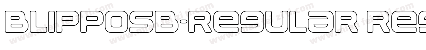 BlippoSB-Regular Reg字体转换